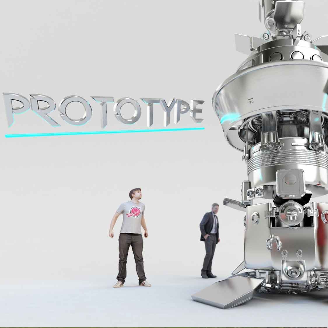 Prototype machine render